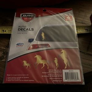 Unicorn auto decal, 4 decals